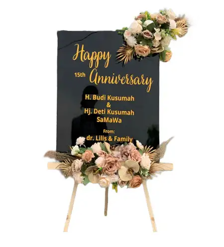 Papan Bunga Akrilik Tegalmlati